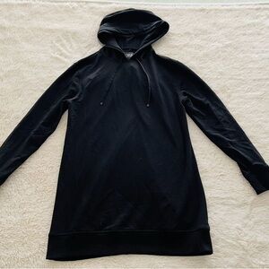 Victoria's Secret Sport Black Hoodie Sweatshirt Open Back size S